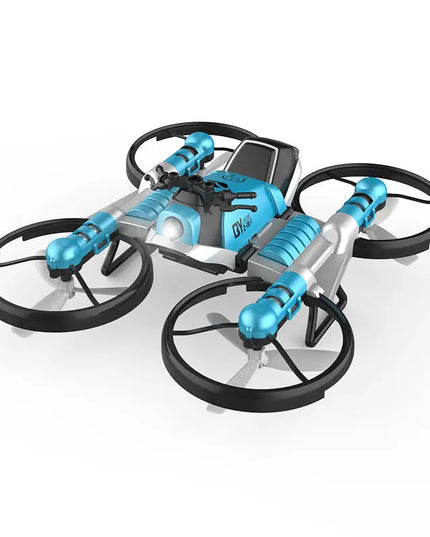 WiFi FPV RC Drone Motorcycle 2 in 1 Foldable Helicopter Camera 0.3MP Altitude Hold RC Quadcopter Motorcycle Drone 2 in 1 Dron beldemo5-toys2