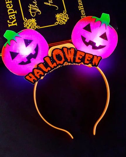 Halloween props gift glowing ring pumpkin lantern beldemo5-toys2