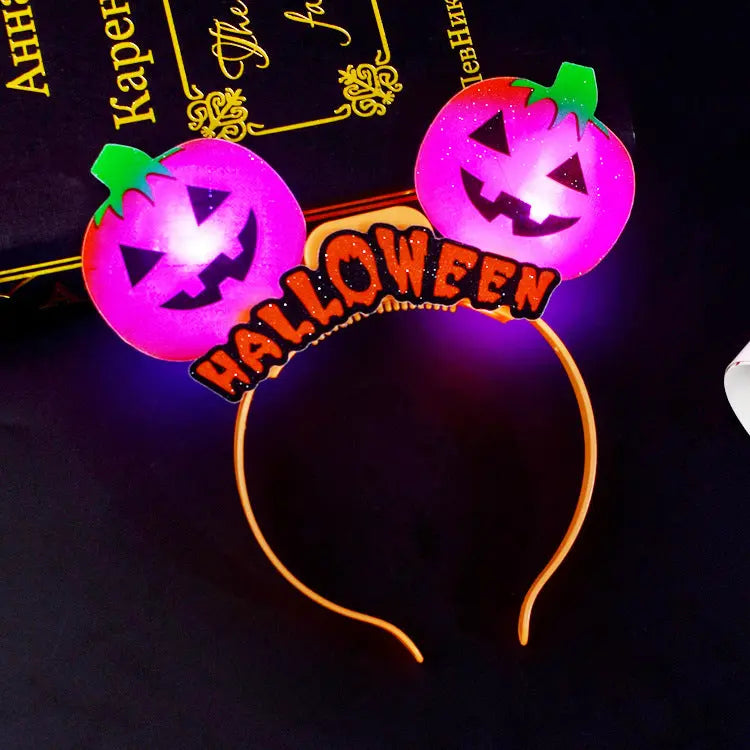 Halloween props gift glowing ring pumpkin lantern beldemo5-toys2