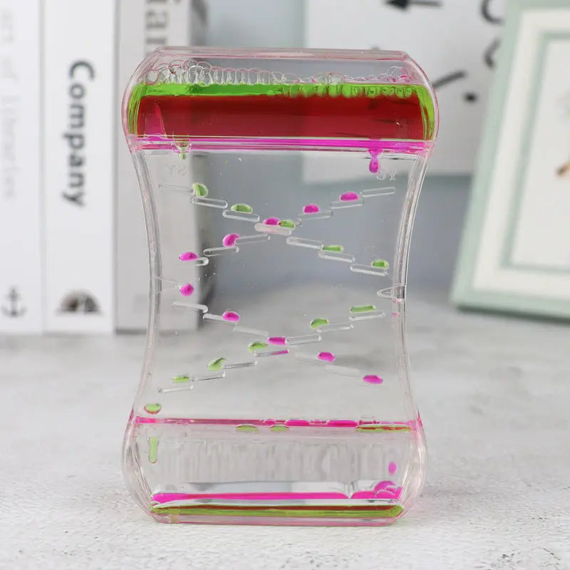 Creative Cruise Fluid Liquid Hourglass Quicksand Timer 2024 Ins Living Room Office Ornaments Desk Table Decorations Home Decor beldemo5-toys2
