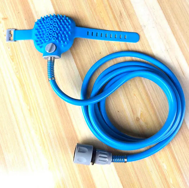 Pet Bathing Tool Pet Dog Convenient Clean Water Pipe Spray Nozzle Strap beldemo5-toys2