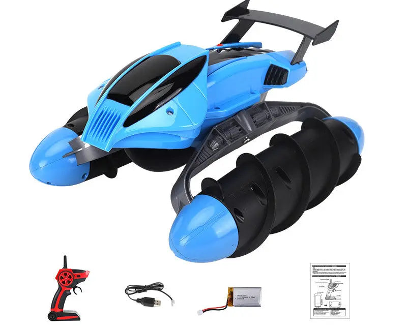 Waterproof Amphibious Wireless Remote Control Electric Speedboat beldemo5-toys2