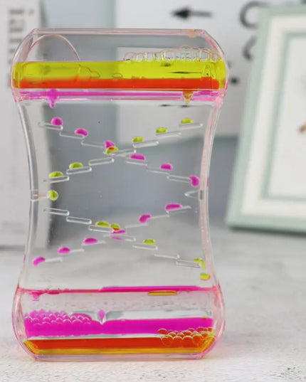 Creative Cruise Fluid Liquid Hourglass Quicksand Timer 2024 Ins Living Room Office Ornaments Desk Table Decorations Home Decor beldemo5-toys2
