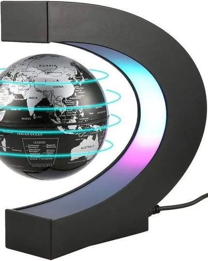 Magnetic Levitating Globe With LED Light - For Kids Adults Learning - 3.5 Inch Floating Globe Decor, Perfect Cool Gift In Office Home beldemo5-toys2