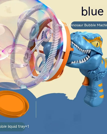 Fan Dinosaur Bubble Machine Bubble Blowing Toy Children's Handheld Bubble Machine New Cartoon Blowing Bubble Gun Toy Gift beldemo5-toys2