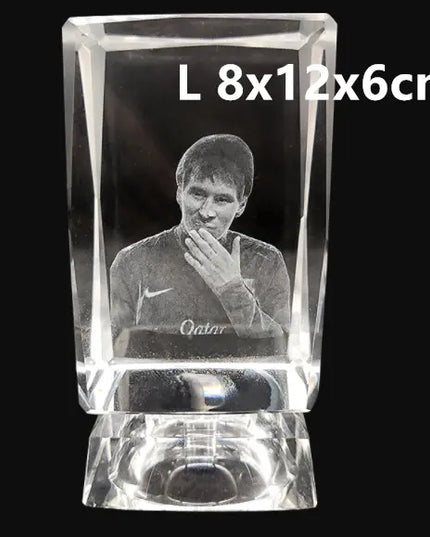 3D Laser Square Crystal Photo Frame With Love Custom Glass Cube beldemo5-toys2