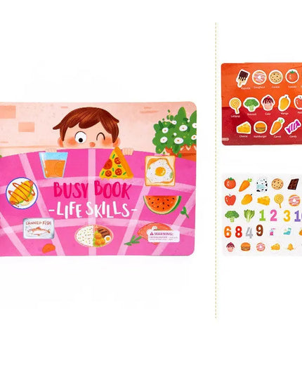 Children's Busy Book Educational Toys Repeated Paste beldemo5-toys2