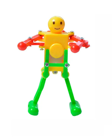 Clockwork Dancing Robot Clockwork Gymnastics Creative Small Toys Novelty Toys Christmas Goods Gift For Kids Fidget Toys beldemo5-toys2