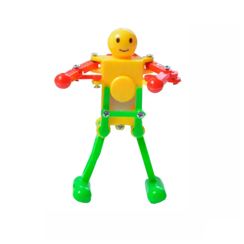 Clockwork Dancing Robot Clockwork Gymnastics Creative Small Toys Novelty Toys Christmas Goods Gift For Kids Fidget Toys beldemo5-toys2