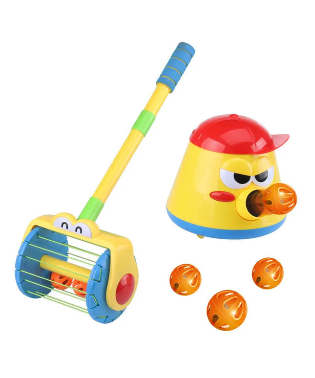 Toy gun pot launcher vacuum cleaner combination set beldemo5-toys2