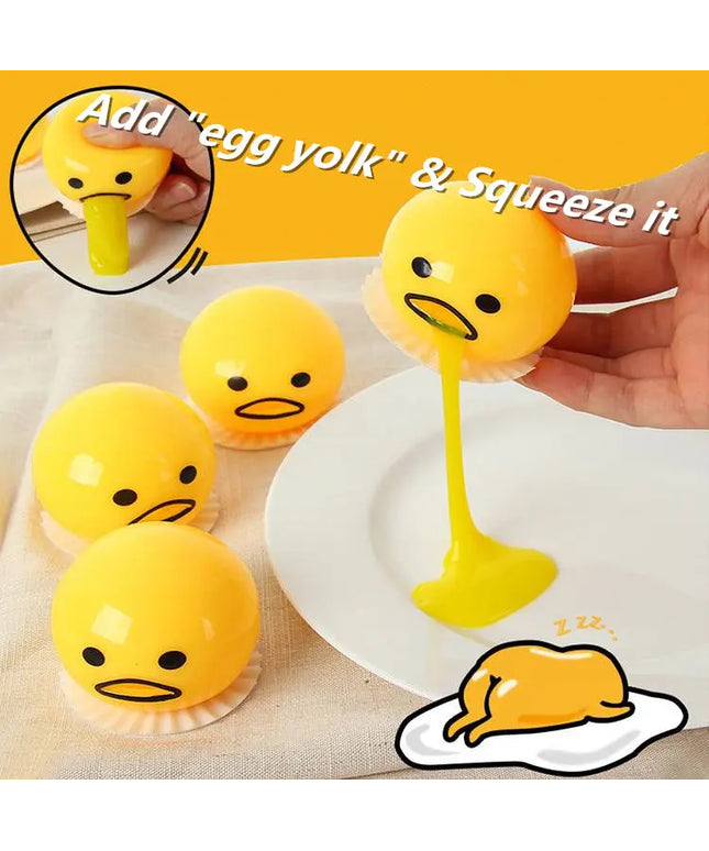 Puking Ball Brother Egg Yolk Pinch Vomit Spoof And Play Tricky Toys beldemo5-toys2