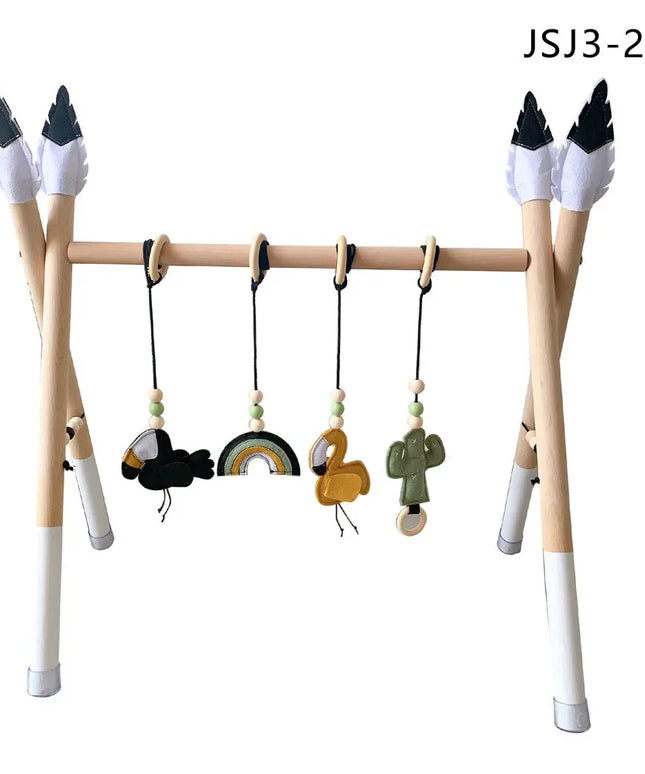 Nordic wooden exercise machine beldemo5-toys2