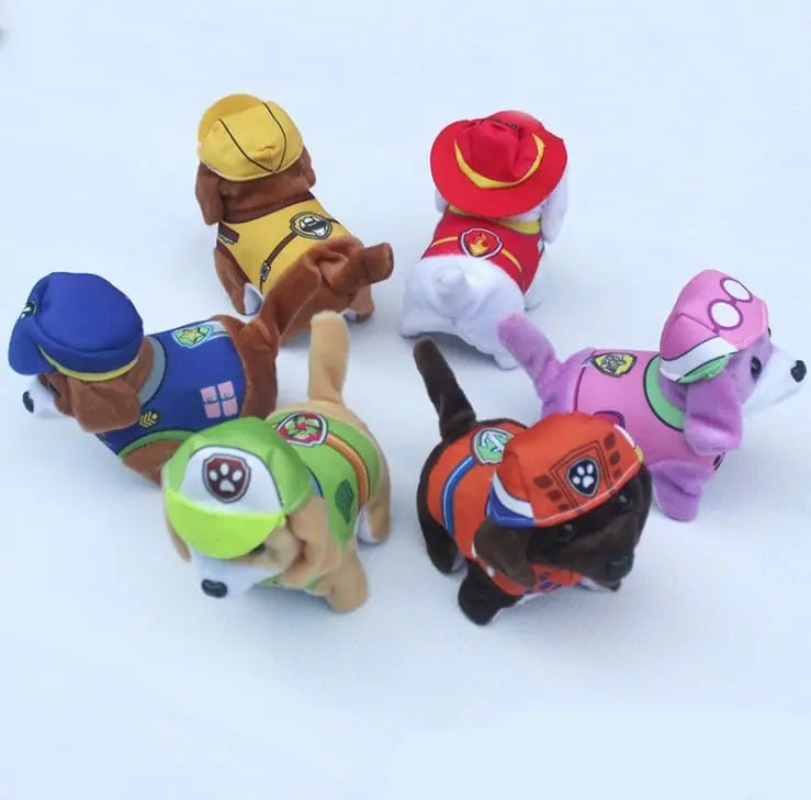 Electronic robot dog simulation teddy walking rope puppy beldemo5-toys2