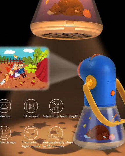 Children Night Lamp Projection Lamps Multifunction Story Projector Kids Early Education beldemo5-toys2