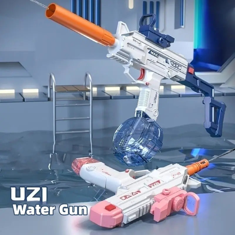 Children Automatic UZI Electric Backpack Water Submachine Gun Fights Summer Toy Water Guns Outdoor Beach Swimming Pool Toys beldemo5-toys2
