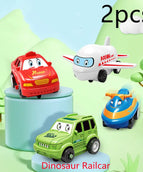Dinosaur Railcar 2pcs