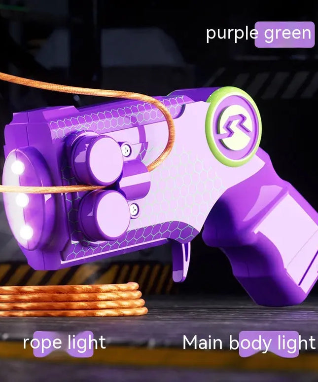 Gun Rope Launcher With Light Rope Radish Gun beldemo5-toys2