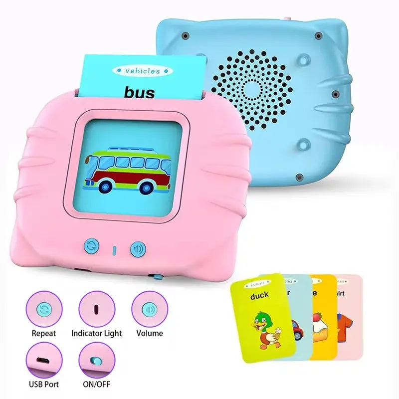 Card Early Education Children's Enlightenment English Learning Machine beldemo5-toys2