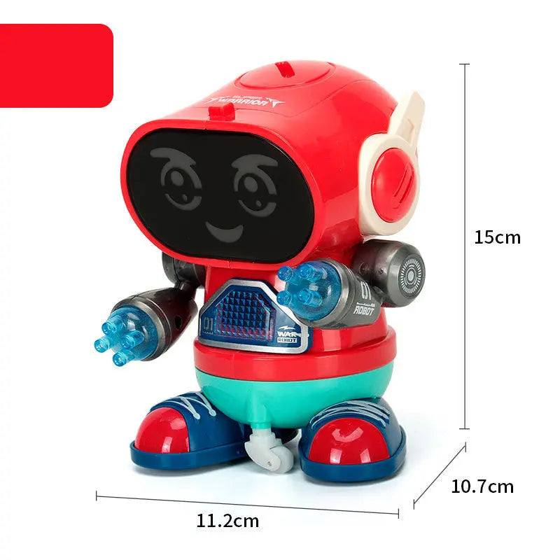 Electric Rock Robot, Music, Light, Automatic Walking, Swinging And Dancing Robot, Children's Toys beldemo5-toys2
