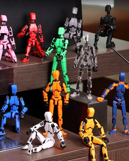 Multi-Jointed Movable Shapeshift Robot 2.0 3D Printed Mannequin Dummy Action Model Doll Toy Kid Gift beldemo5-toys2