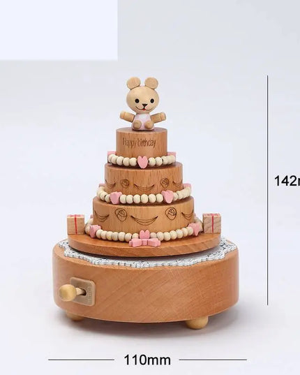 Wooden building model music box birthday gift beldemo5-toys2