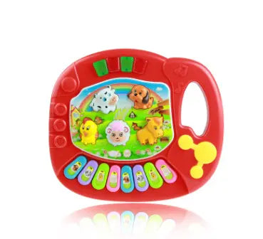 Educational Toys Farm Animal Keyboard Musical Instrument Child Baby Toys beldemo5-toys2