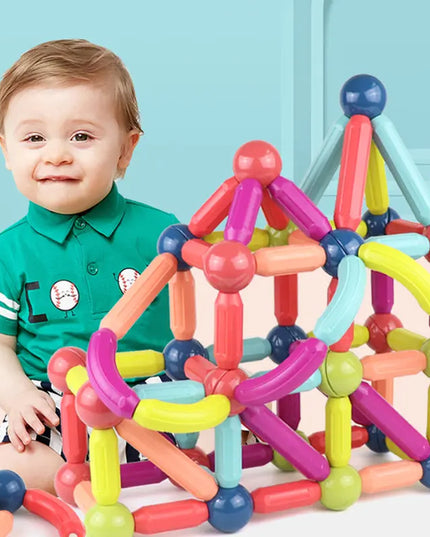 Baby Toys Magnetic Stick Building Blocks Game Magnets Children Set Kids Magnets For Children Magnetic Toy Bricks beldemo5-toys2