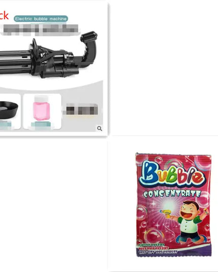 Kids Toy Bath Toys Bubble Gum Machine Toys For Kids Plastic Machine Gun Toy beldemo5-toys2