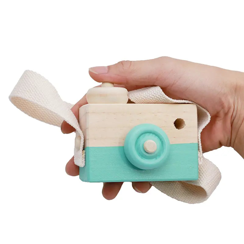 Cute Wooden Camera Toys Baby Kid Hanging Photography Prop Decoration Educational Outdoor Activity Toy Children's Day Happy Gift beldemo5-toys2