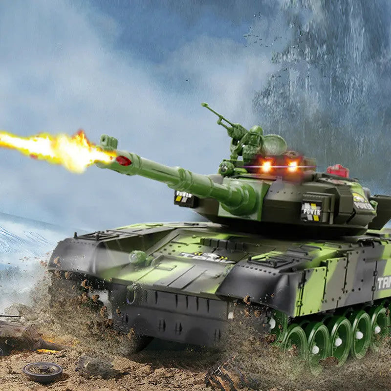 Remote control of tank toy car can launch tracked cross-country vehicle beldemo5-toys2