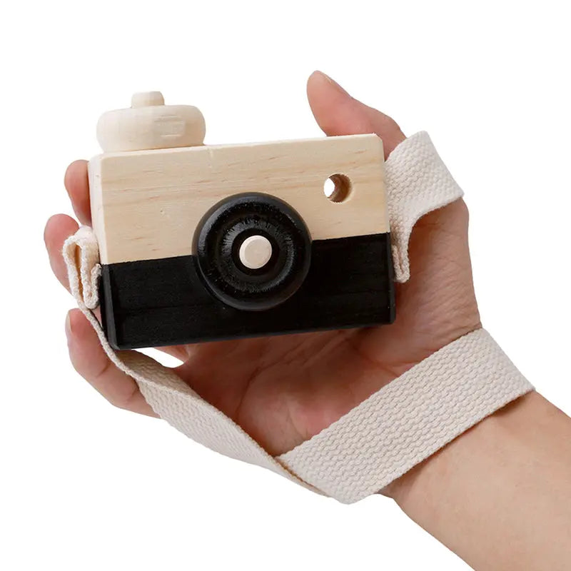 Cute Wooden Camera Toys Baby Kid Hanging Photography Prop Decoration Educational Outdoor Activity Toy Children's Day Happy Gift beldemo5-toys2