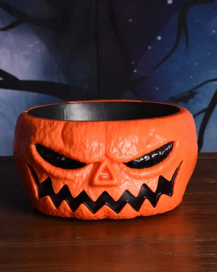 Halloween Dress Up Electric Talking Pumpkin Candy Bowl beldemo5-toys2