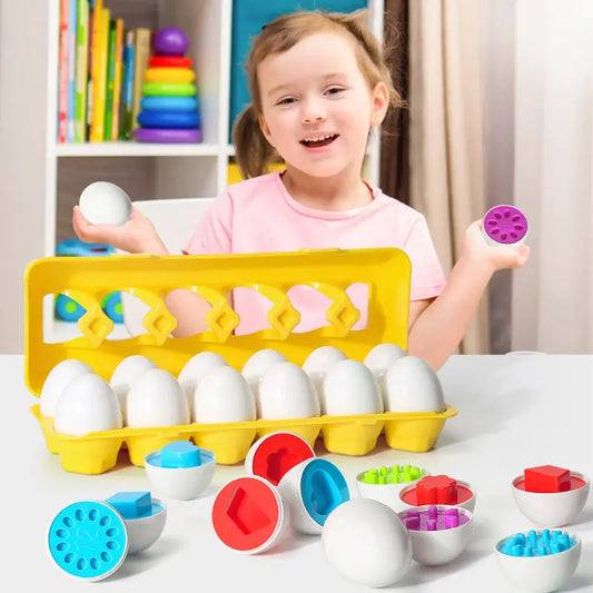 Baby Learning Educational Toy Smart Egg Toy Games Shape Matching Sorters Toys Montessori Eggs Toys For Kids Children beldemo5-toys2