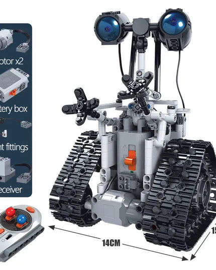 Robot electric block control block boy toy building blocks beldemo5-toys2