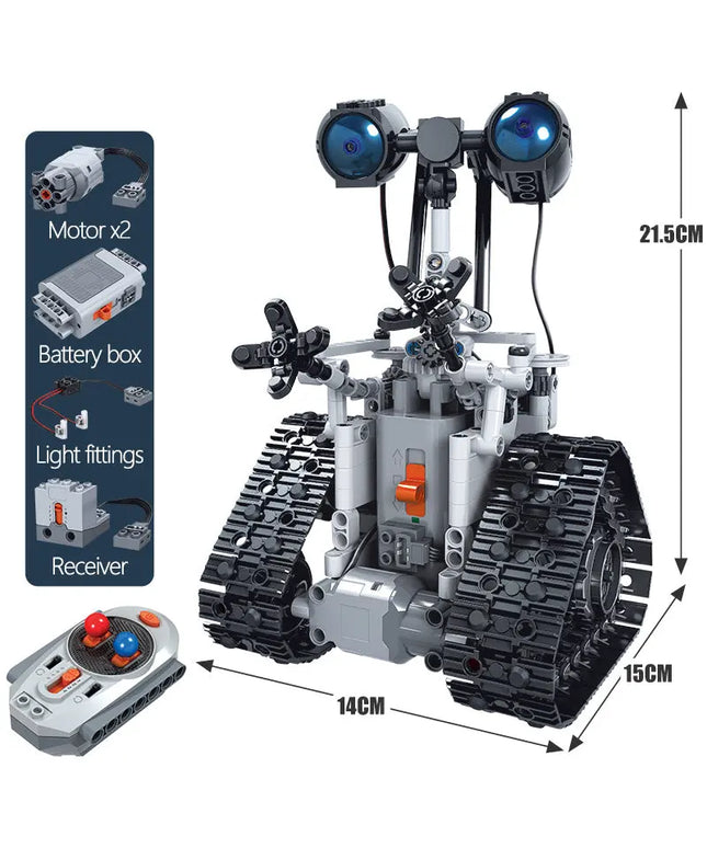 Robot electric block control block boy toy building blocks beldemo5-toys2