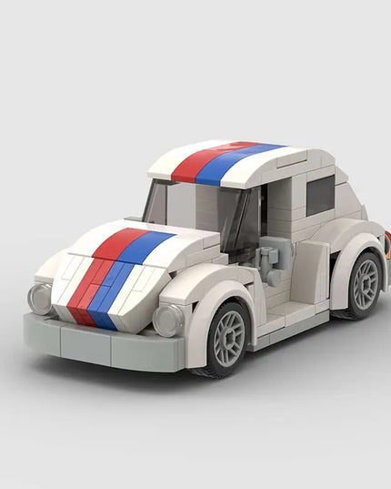 Building Block Puzzle Assembling Retro Small Particle Beetle Car beldemo5-toys2