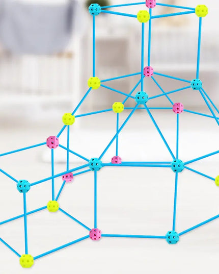 Polygonal Ball Tent Castle Put Together Building Blocks beldemo5-toys2