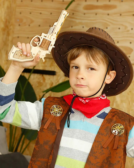 Robotime Gun Blocks Model Buliding Kit Toys Gift For Children Kids Boys Birthday Gift beldemo5-toys2