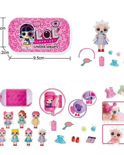 Cross-border hot-selling capsule girl doll doll children's toys beldemo5-toys2