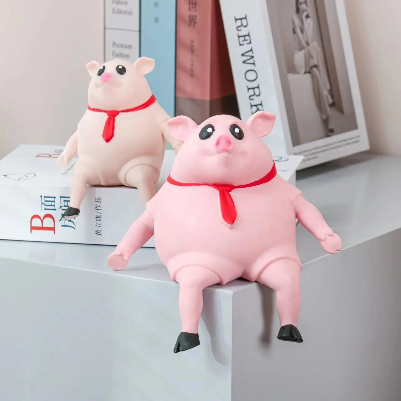 Piggy Squeeze Toys  Pigs Antistress Toy Cute Squeeze Animals Lovely Piggy Doll Stress Relief Toy Children Day For Kids Gift Gifts beldemo5-toys2
