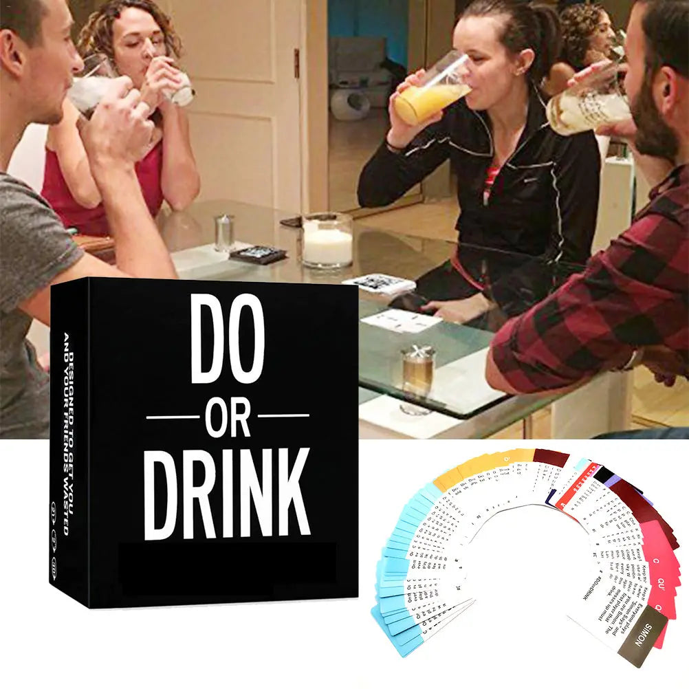 Board Games Drinking Card Game For Adults Dare Or Shots For Pre Drinks Strategy Parties Camping Birthday Game Card beldemo5-toys2