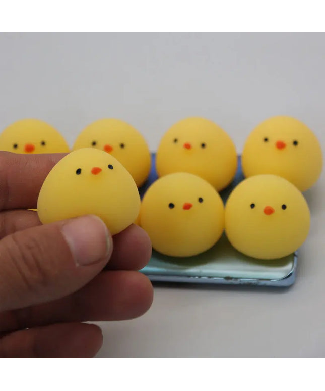 Super Cute Dumplings Squeezing Toy Fat Chicken Soup Round Chicken beldemo5-toys2