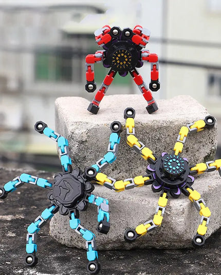 Deformed Fidget Spinner Chain Toys For Children Antistress Hand Spinner Vent Toys Adult Stress Relief Sensory Gyro Gift beldemo5-toys2
