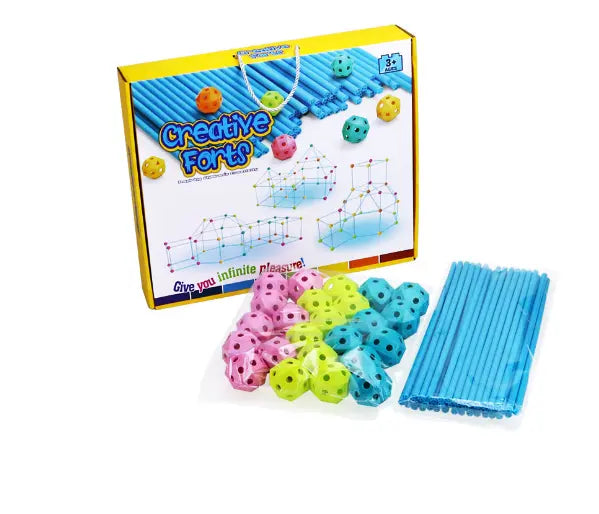 Polygonal Ball Tent Castle Put Together Building Blocks beldemo5-toys2