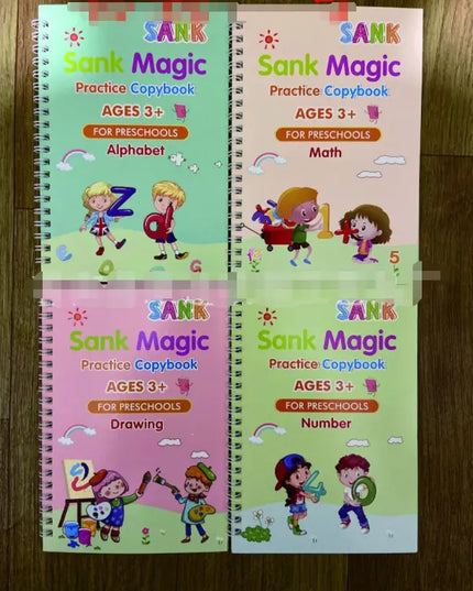 Full English version of calligraphy stickers beldemo5-toys2