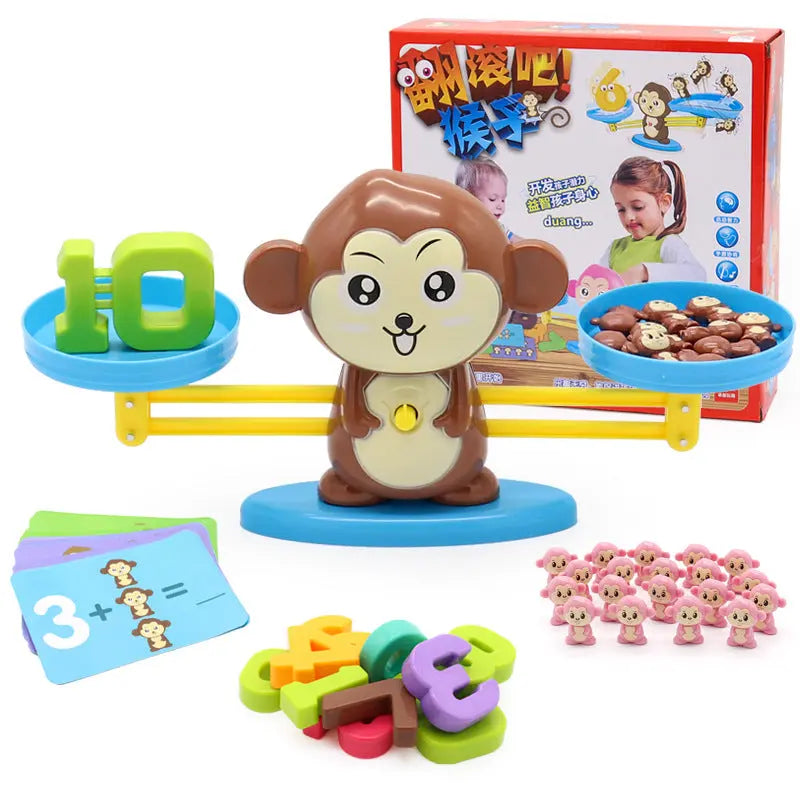 Monkey Balance Children Early Digital Addition and Subtraction Toys beldemo5-toys2