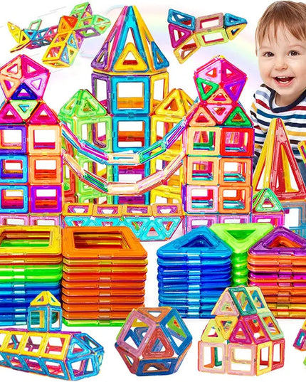 Magnetic Building Blocks DIY Magnets Toys For Kids Designer Construction Set Gifts For Children Toys beldemo5-toys2