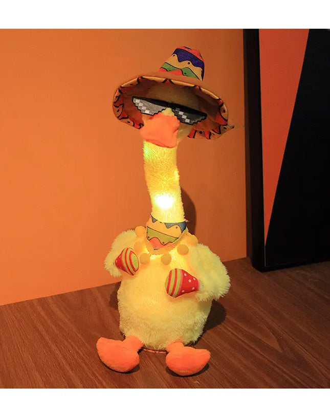 Little Yellow Ducks Can Learn To Talk, Dolls Dance, Sand Sculptures, Mexico Can Be Called Social Ducks beldemo5-toys2