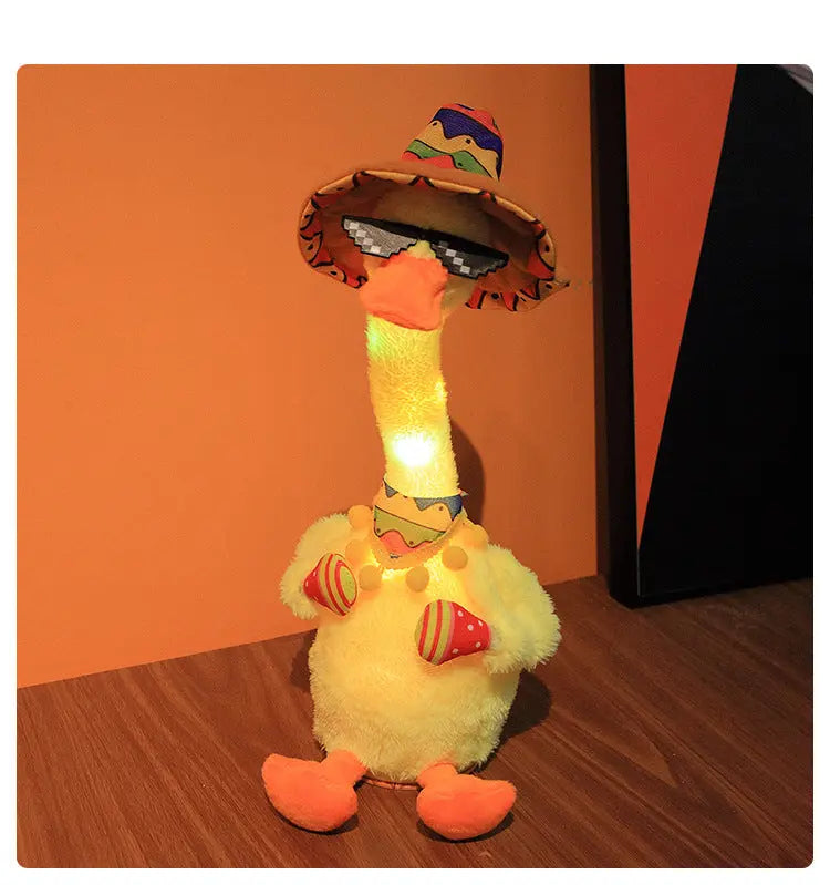 Little Yellow Ducks Can Learn To Talk, Dolls Dance, Sand Sculptures, Mexico Can Be Called Social Ducks beldemo5-toys2