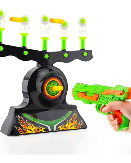 Shooting Games Toy For Age 6,7,8,9,10,Years Old Kids,Boys-Glow In The Dark Foam Blaster Toy With 10 Floating Ball Targets And 3 Foam Dart-Ideal Gift beldemo5-toys2